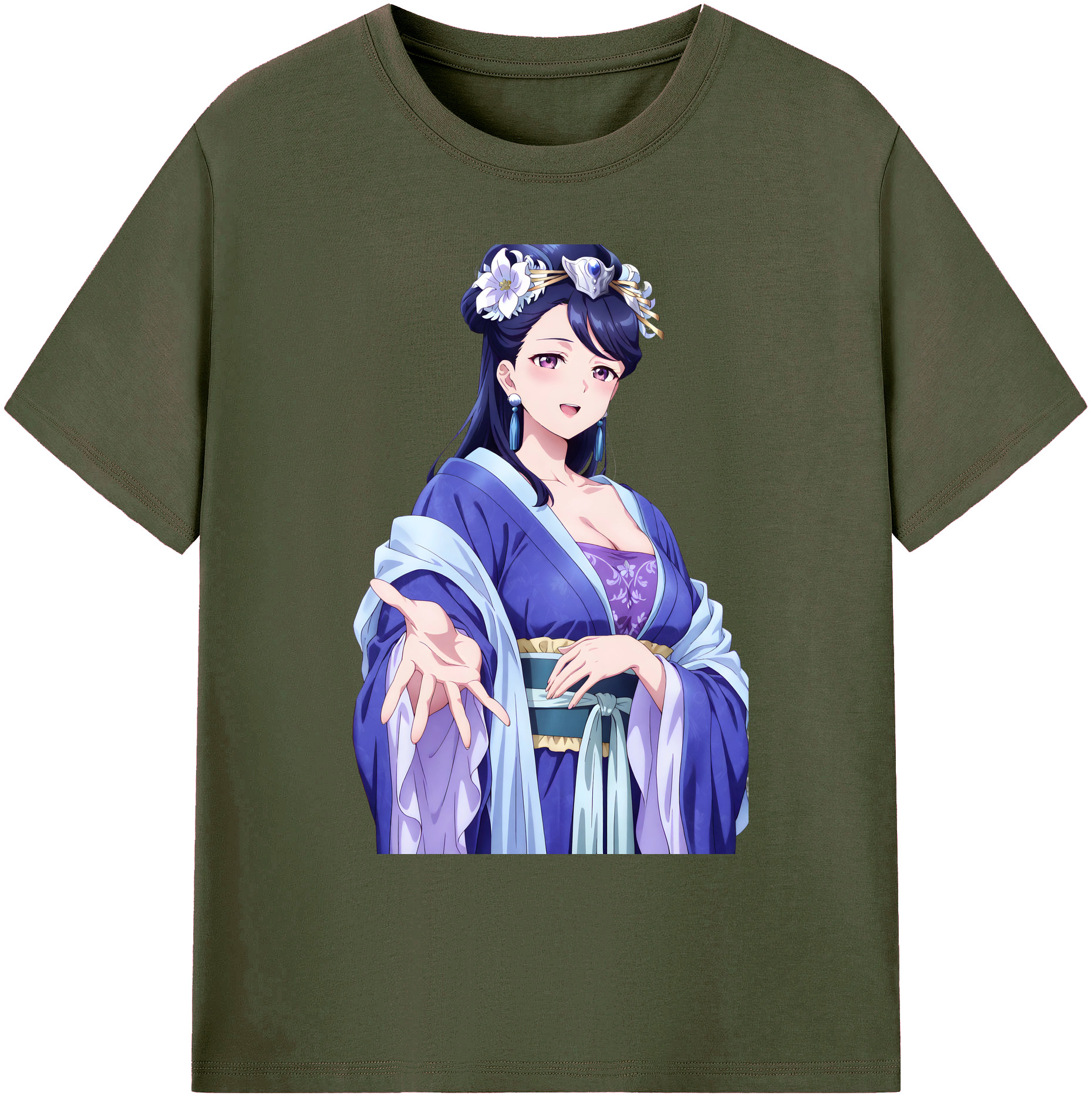 （画像用） 薬屋のひとりごと The Apothecary Diaries 綿100％ メンズ半袖Tシャツ｜肌触りやわらか＆通気性